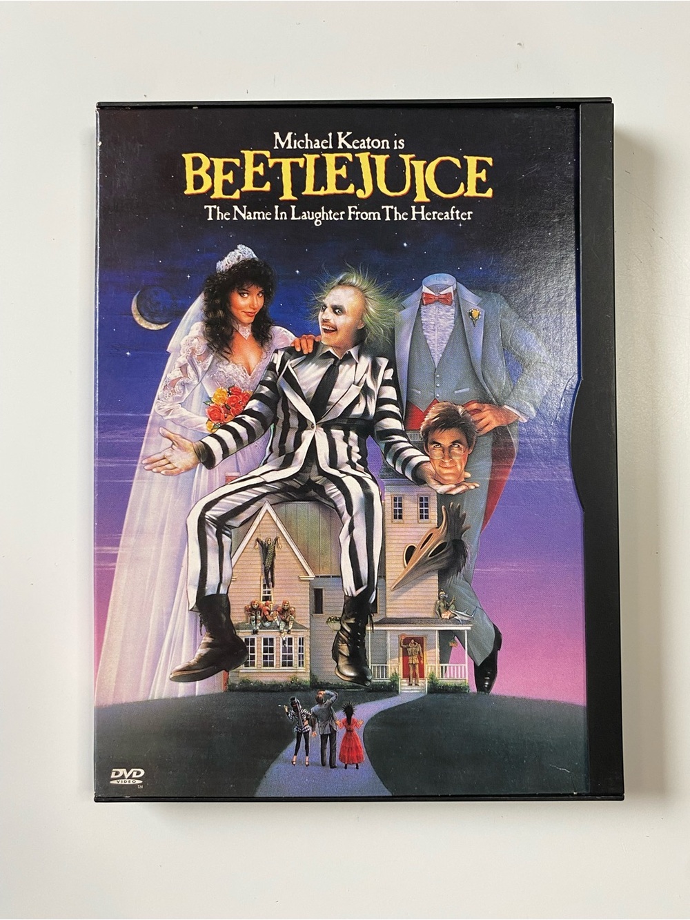 Beetlejuice (DVD, 1988) Michael Keaton Alec Baldwin Geena Davis Winona Ryder